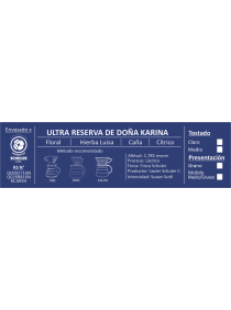 ULTRA RESERVA DE DOÑA KARINA-MILD-GRANO ENTERO