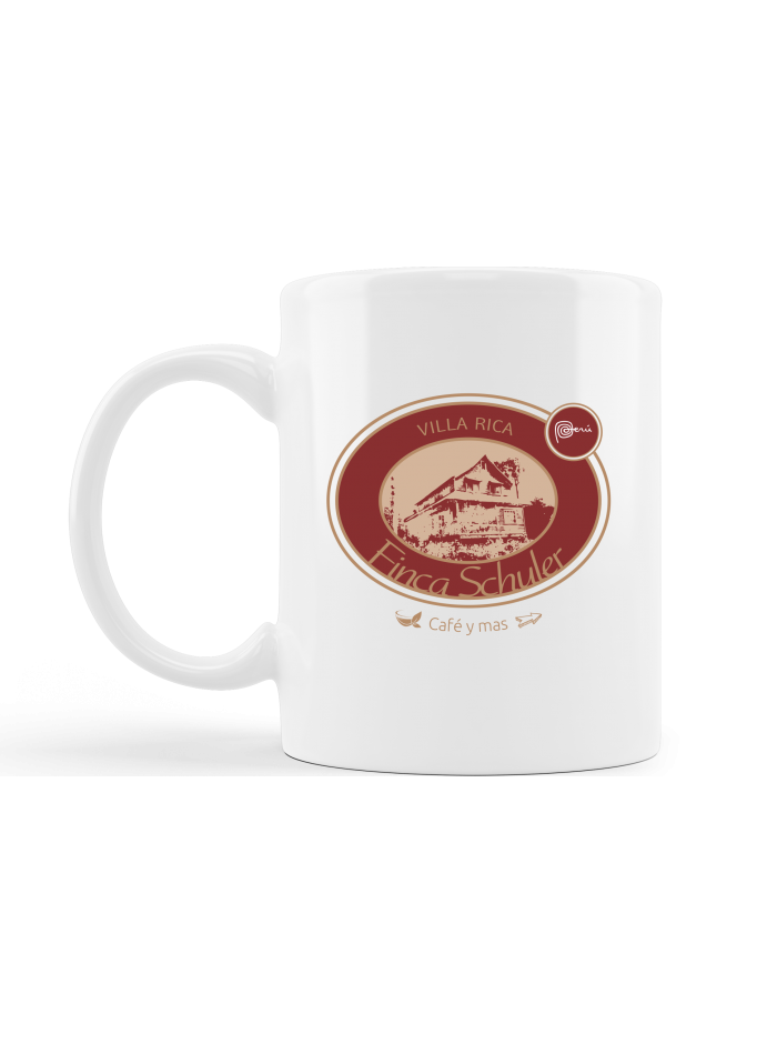 Taza logo color Guinda